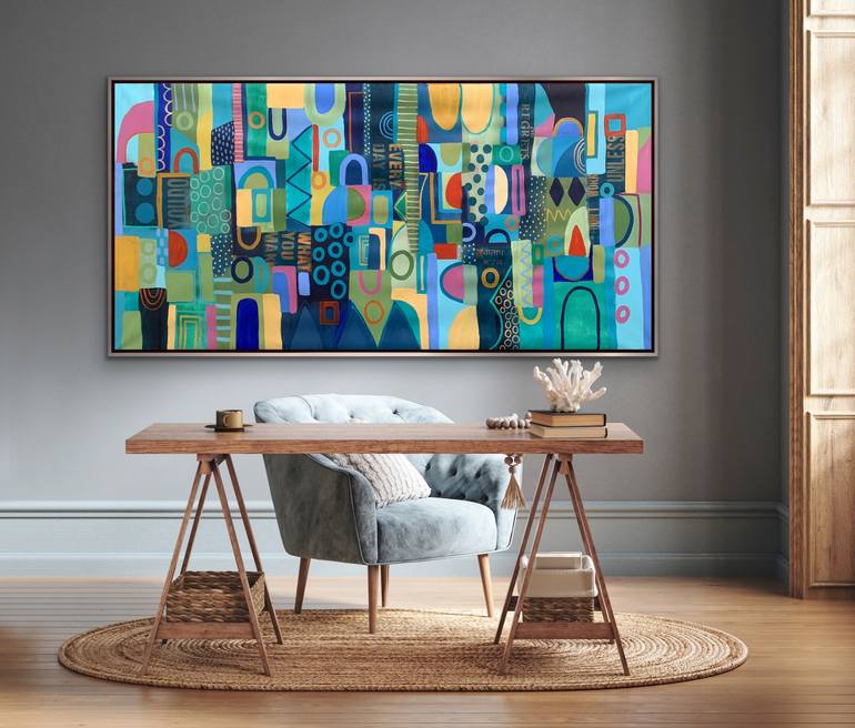 Original Abstract Painting by Rashna Hackett