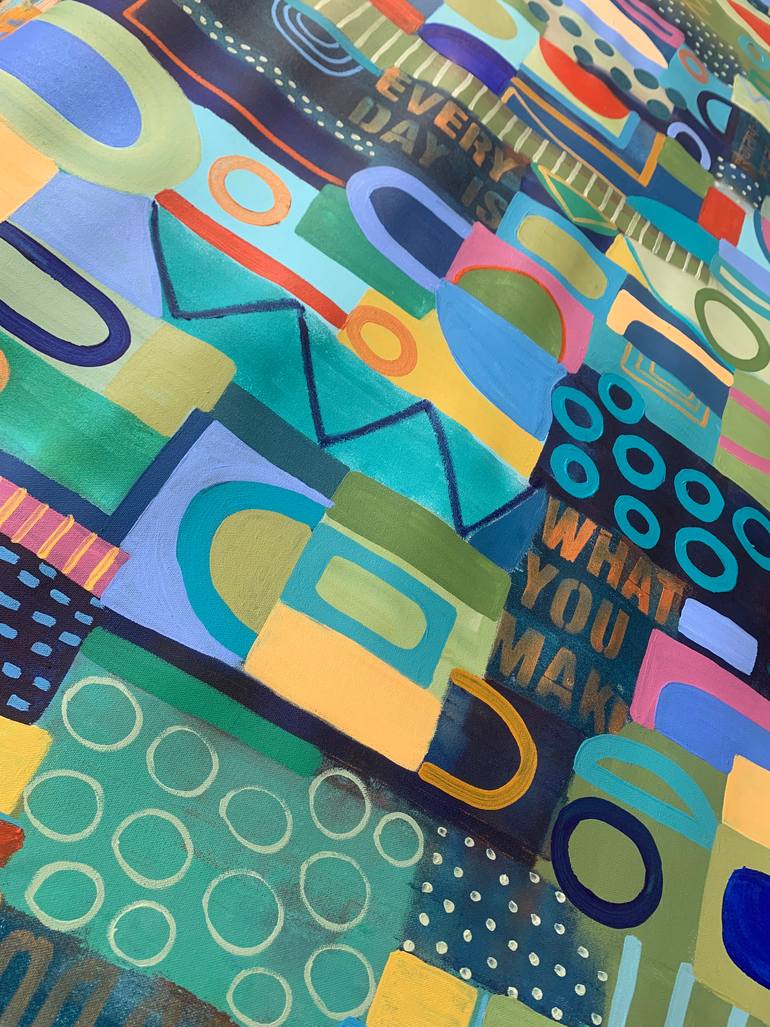 Original Abstract Painting by Rashna Hackett