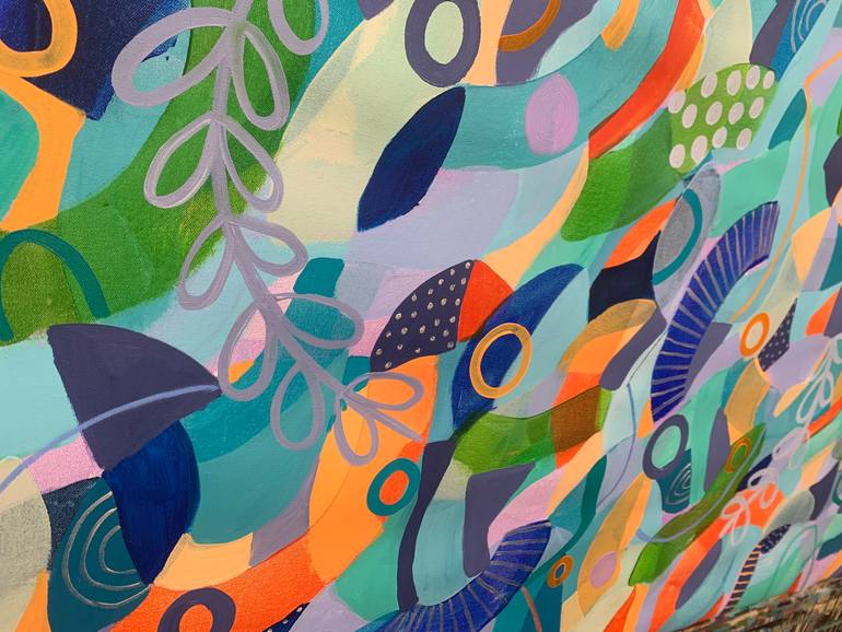 Original Abstract Painting by Rashna Hackett