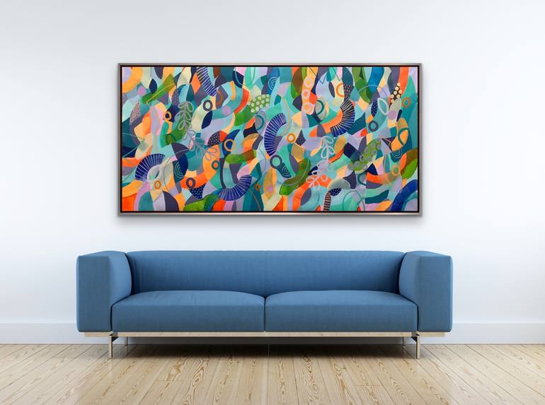 Original Abstract Painting by Rashna Hackett