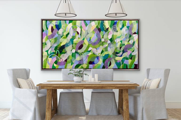 Original Abstract Painting by Rashna Hackett