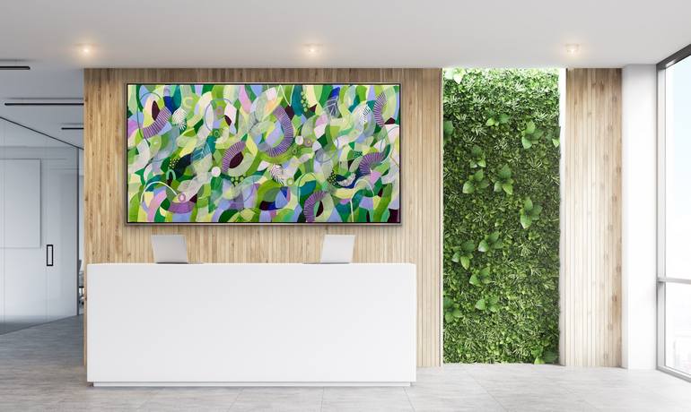 Original Abstract Painting by Rashna Hackett