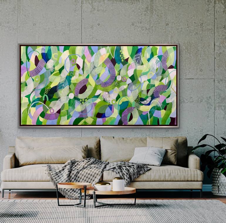 Original Abstract Painting by Rashna Hackett