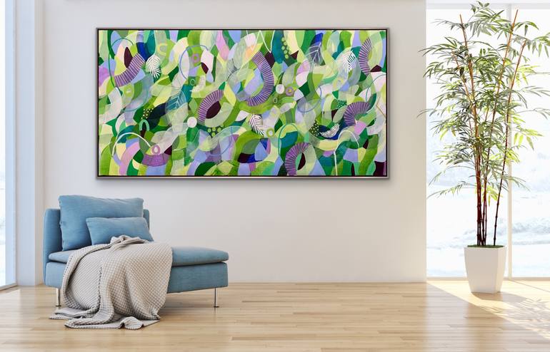 Original Abstract Painting by Rashna Hackett