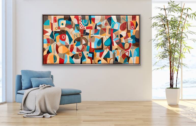 Original Abstract Painting by Rashna Hackett