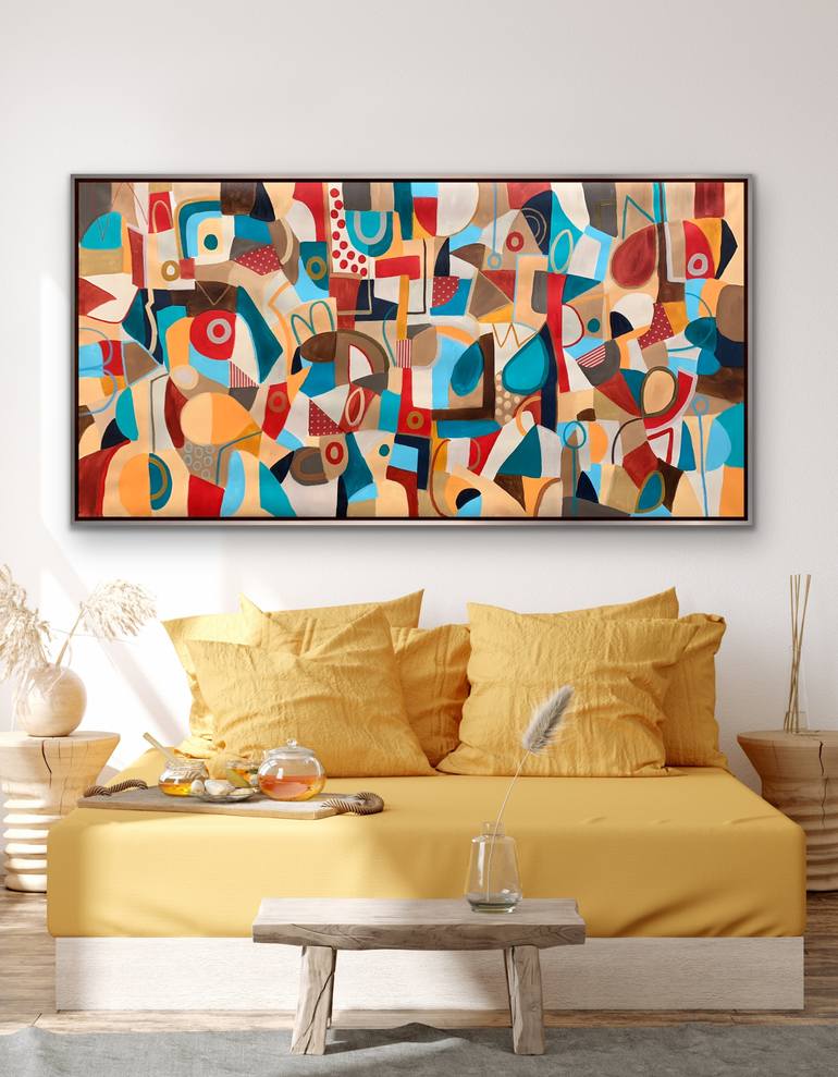 Original Abstract Painting by Rashna Hackett