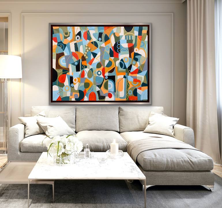 Original Abstract Painting by Rashna Hackett