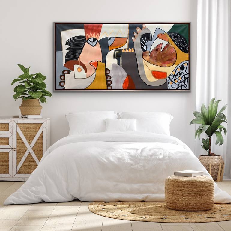 Original Abstract Painting by Rashna Hackett