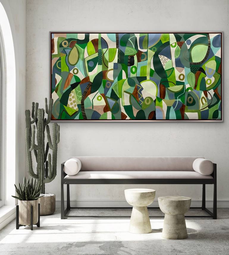 Original Abstract Painting by Rashna Hackett