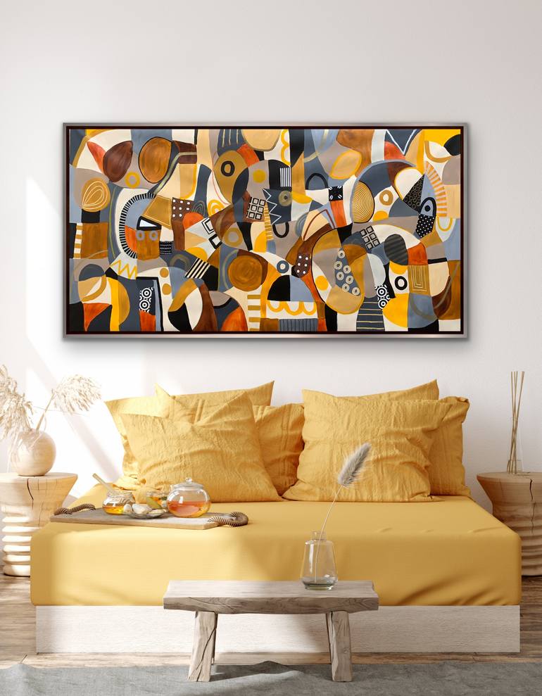 Original Abstract Painting by Rashna Hackett