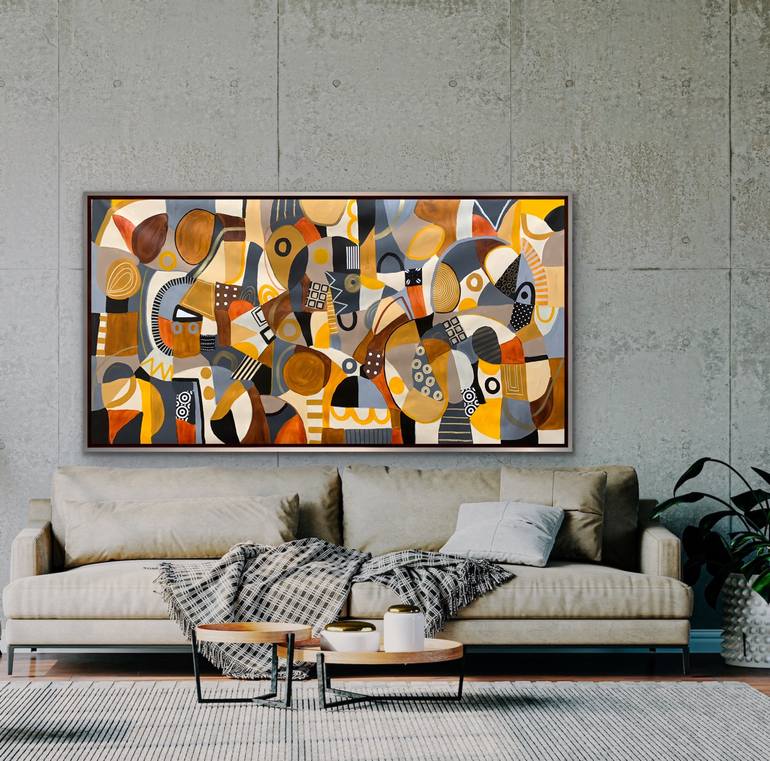 Original Abstract Painting by Rashna Hackett