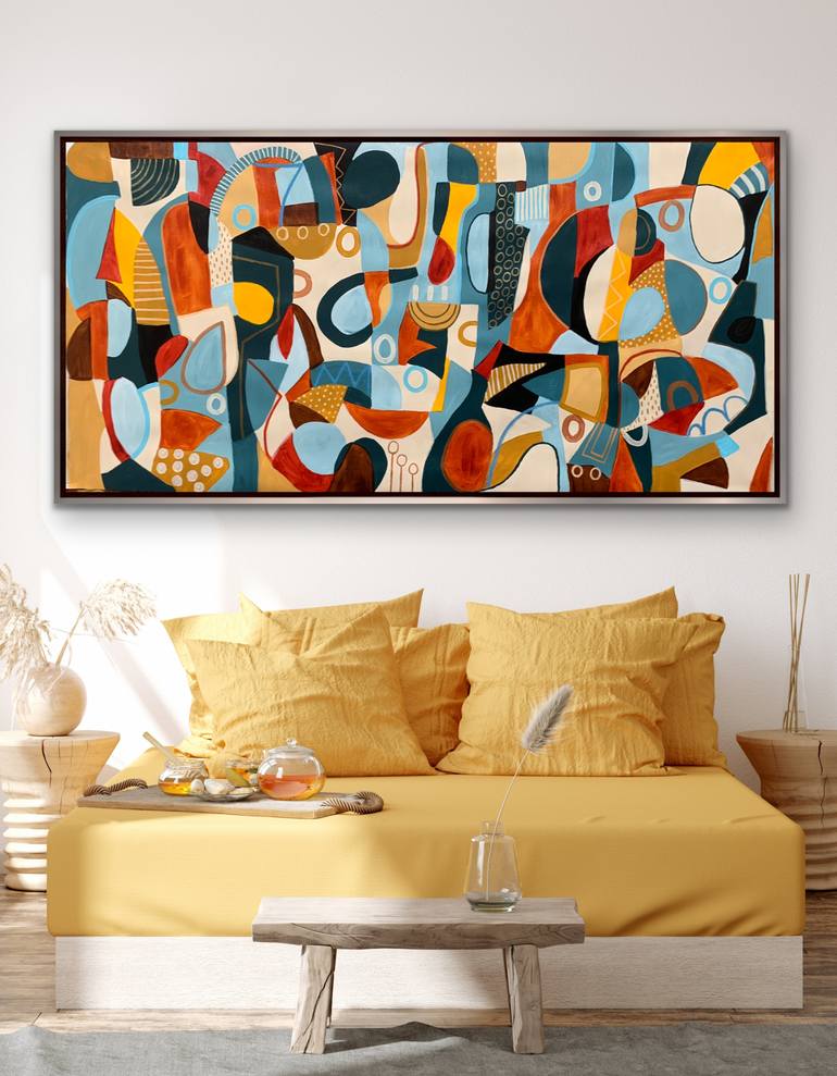Original Abstract Painting by Rashna Hackett