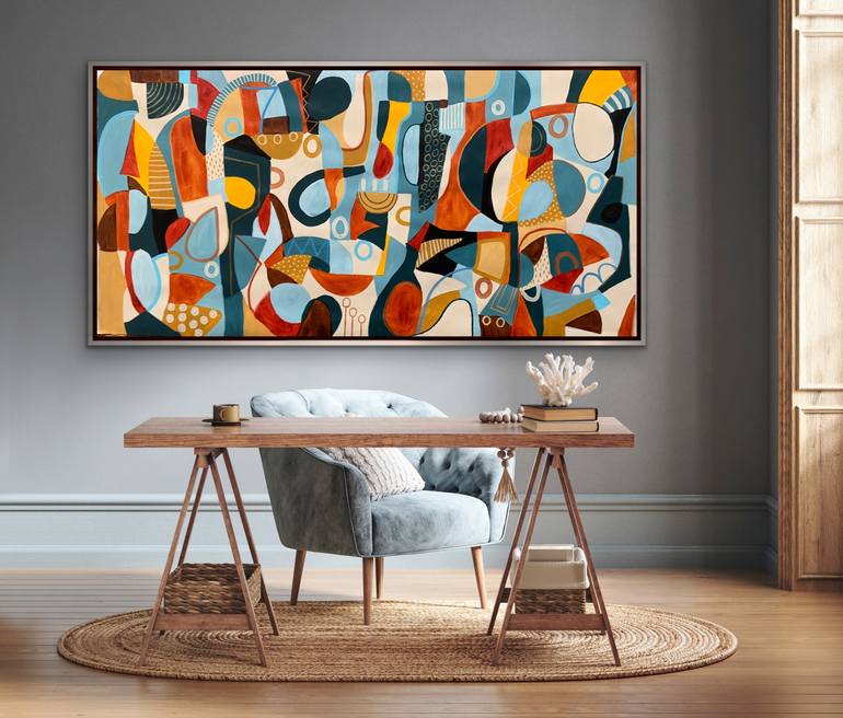 Original Abstract Painting by Rashna Hackett