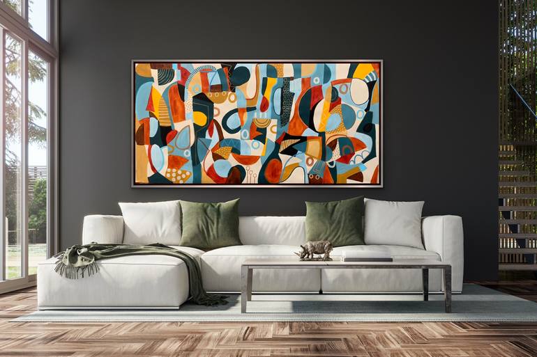 Original Abstract Painting by Rashna Hackett