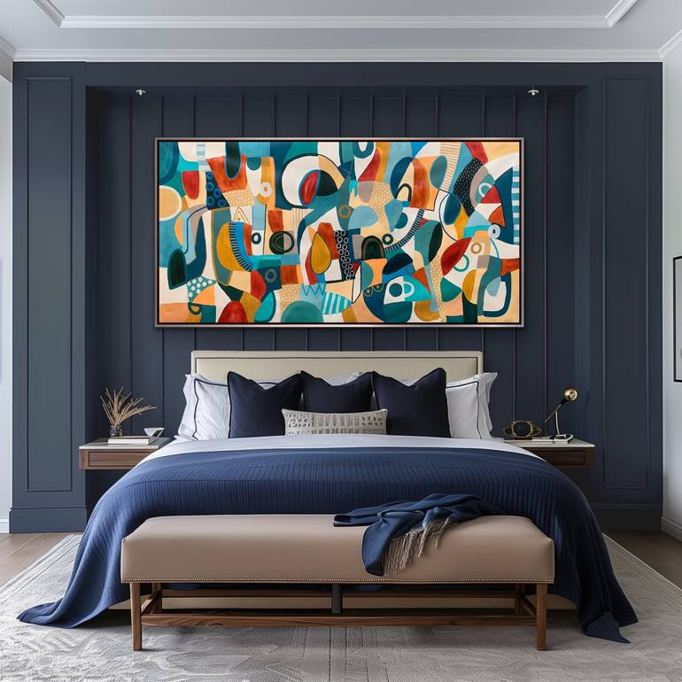 Original Abstract Painting by Rashna Hackett