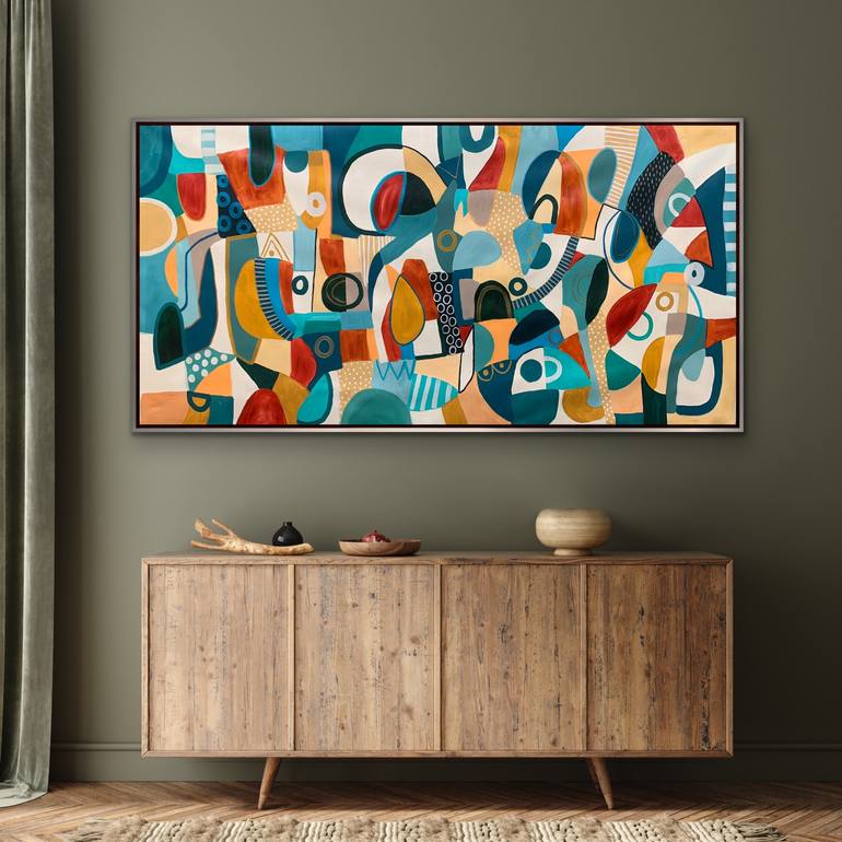 Original Abstract Painting by Rashna Hackett