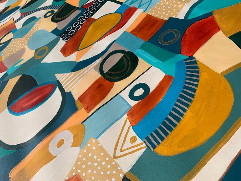 Original Abstract Painting by Rashna Hackett