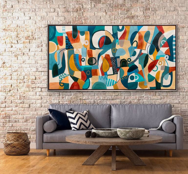 Original Abstract Painting by Rashna Hackett