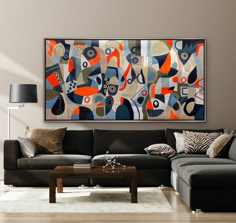 Original Abstract Painting by Rashna Hackett