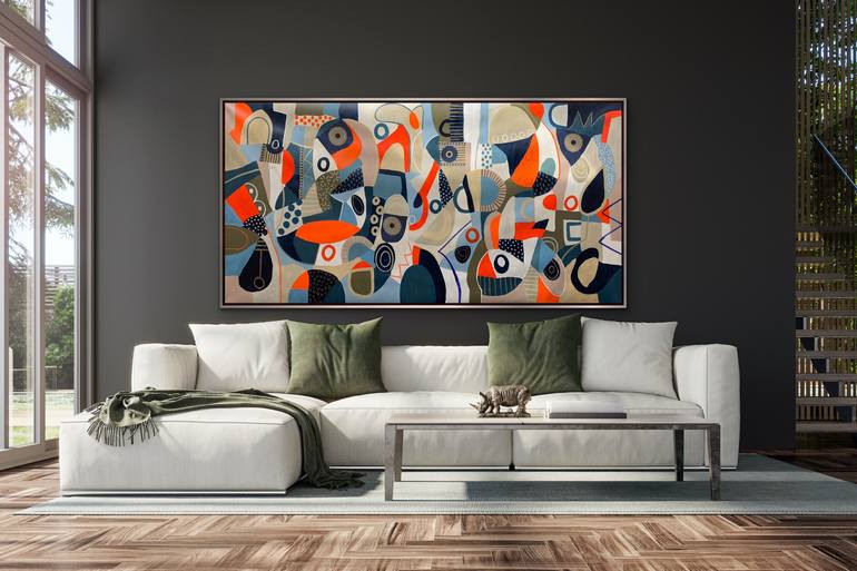 Original Abstract Painting by Rashna Hackett