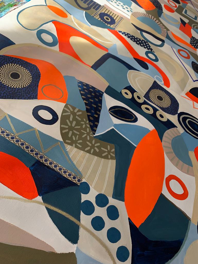 Original Abstract Painting by Rashna Hackett