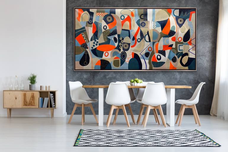 Original Abstract Painting by Rashna Hackett