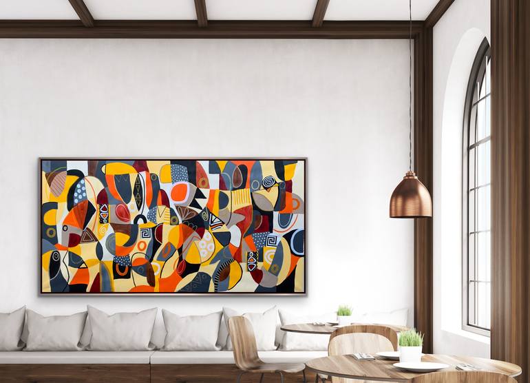 Original Abstract Painting by Rashna Hackett