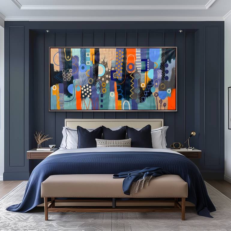 Original Abstract Painting by Rashna Hackett