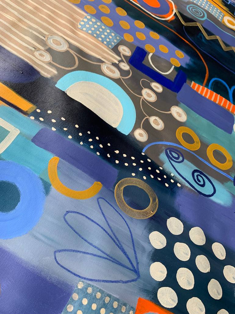 Original Abstract Painting by Rashna Hackett