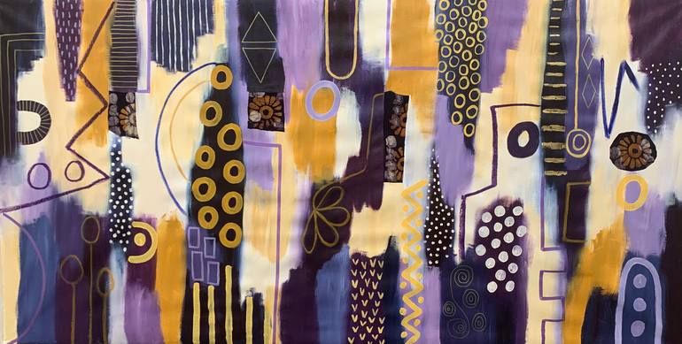 Original Abstract Painting by Rashna Hackett