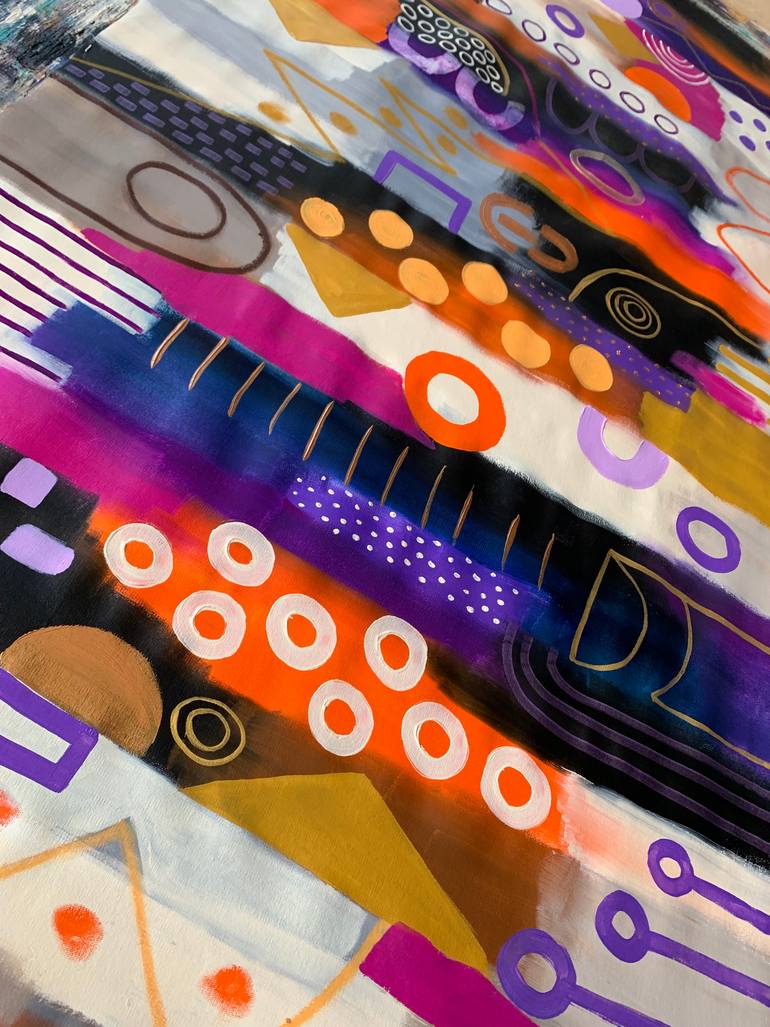 Original Abstract Painting by Rashna Hackett