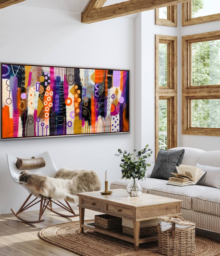 Original Abstract Painting by Rashna Hackett