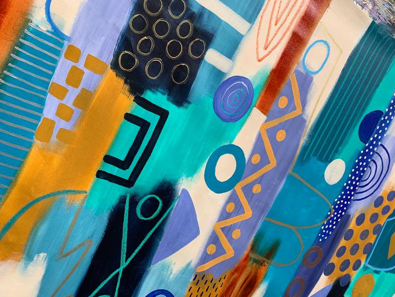 Original Abstract Painting by Rashna Hackett