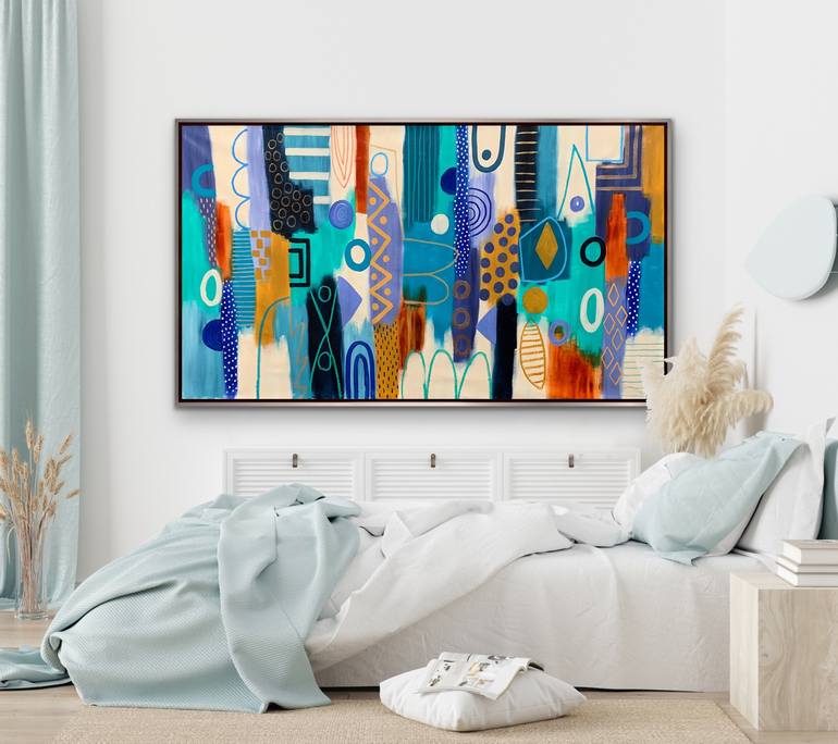 Original Abstract Painting by Rashna Hackett