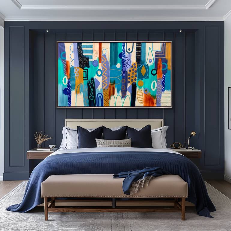 Original Abstract Painting by Rashna Hackett