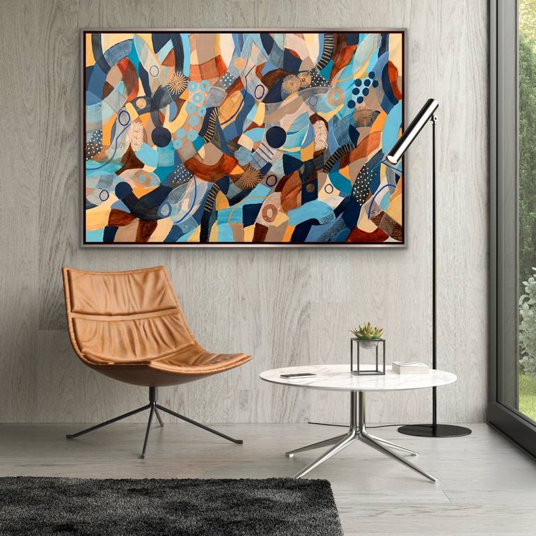 Original Abstract Painting by Rashna Hackett