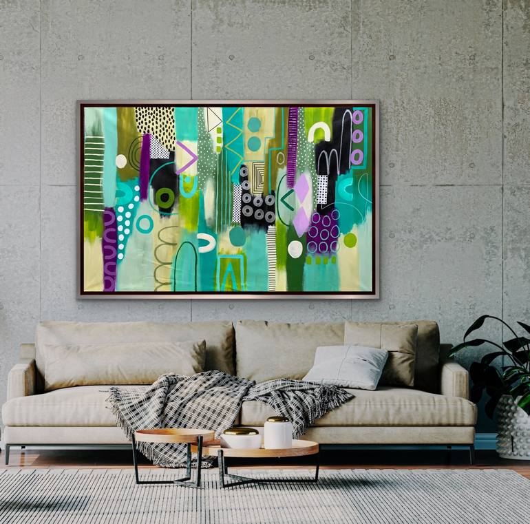 Original Abstract Painting by Rashna Hackett