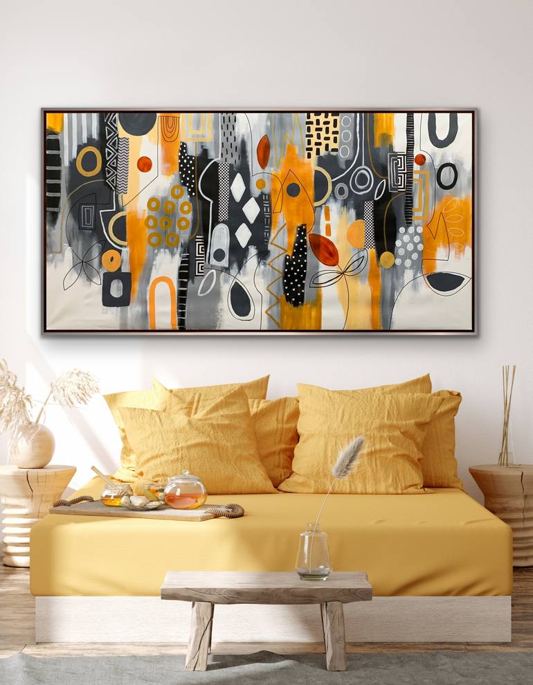 Original Abstract Painting by Rashna Hackett