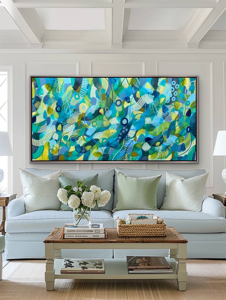 Original Abstract Painting by Rashna Hackett