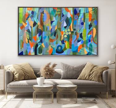 Original Abstract Paintings by Rashna Hackett