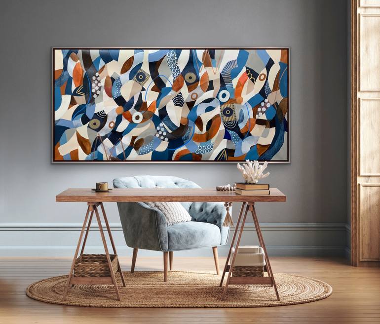 Original Abstract Painting by Rashna Hackett