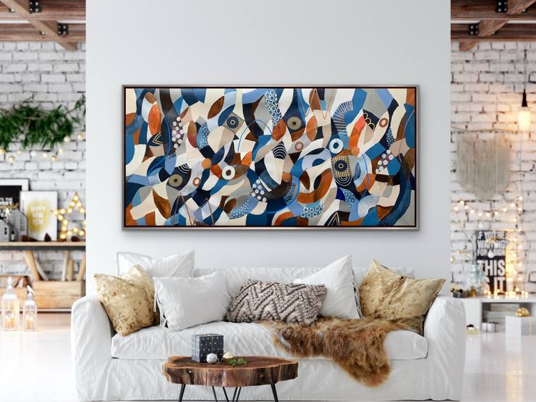 Original Abstract Painting by Rashna Hackett