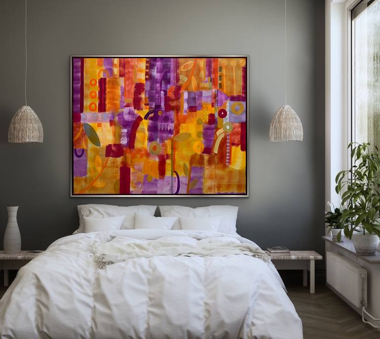 Original Abstract Painting by Rashna Hackett