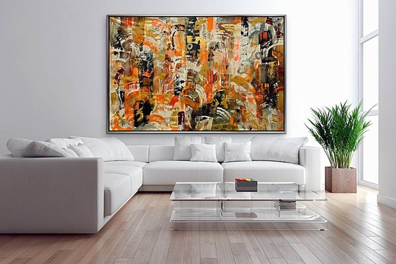 Original Abstract Painting by Rashna Hackett