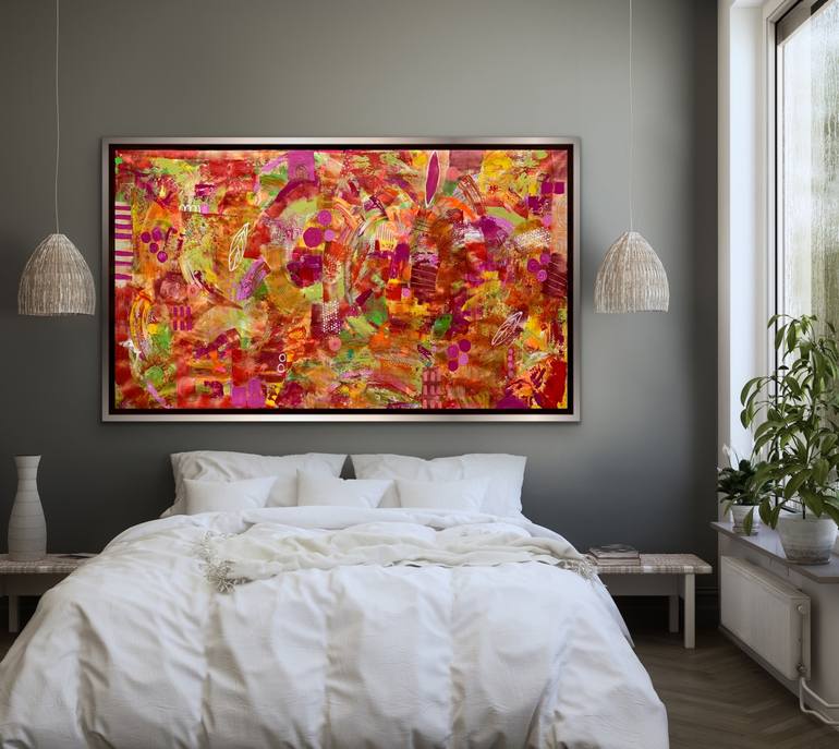 Original Abstract Painting by Rashna Hackett