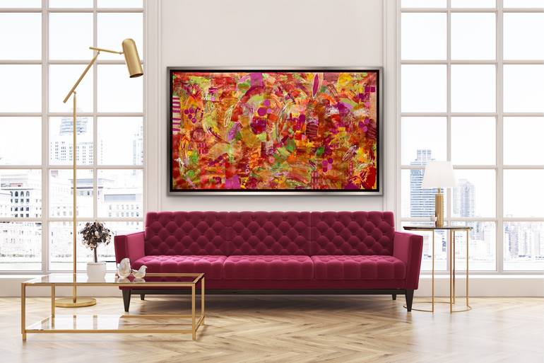 Original Abstract Painting by Rashna Hackett