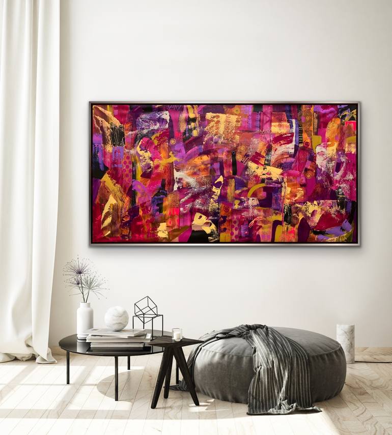 Original Abstract Painting by Rashna Hackett