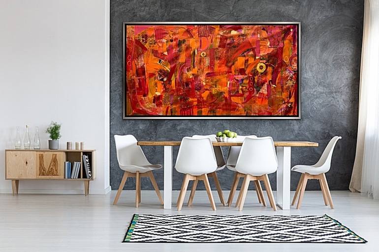 Original Abstract Painting by Rashna Hackett