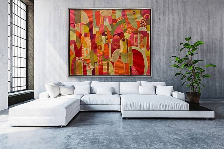 Original Abstract Painting by Rashna Hackett