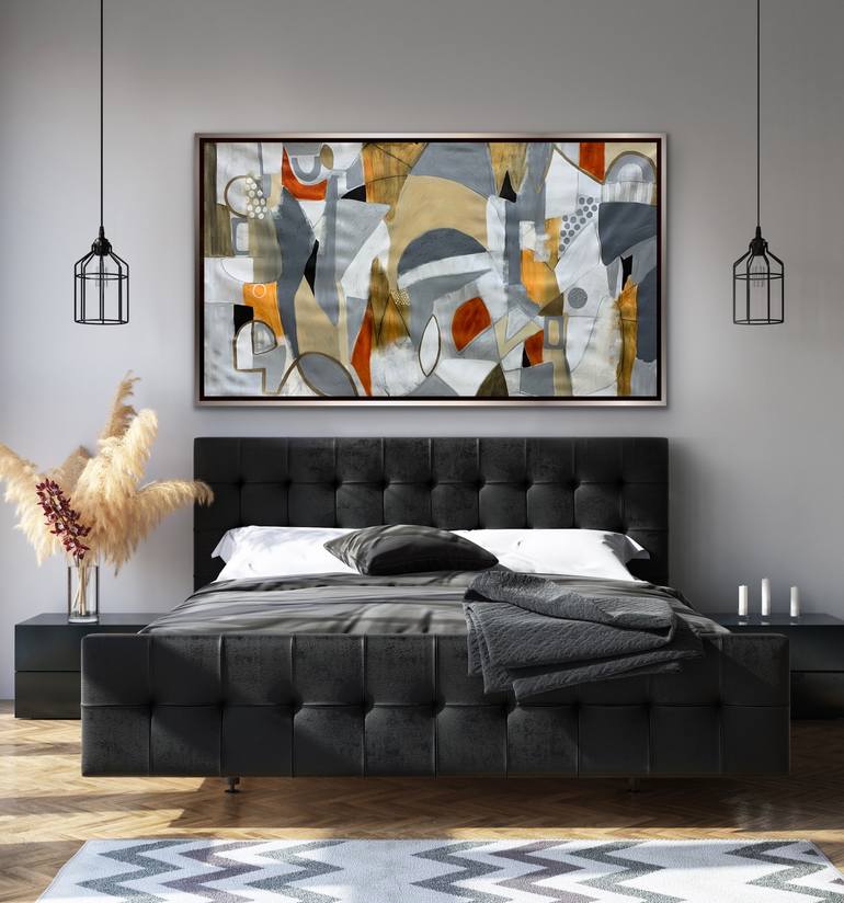 Original Abstract Painting by Rashna Hackett